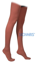 Sigvaris Cotton Series Thigh High with Grip Top - Closed Toe (Mens & Womens)