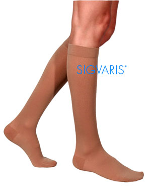 Essential Opaque Women's Knee Highs w/ Grip Top by Sigvaris