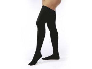 Opaque Thigh Highs (Closed Toe) by Jobst