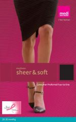 Mediven Sheer & Soft Closed Toe, Regular Length Compression Maternity Pantyhose