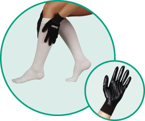 Juzo Donning Gloves