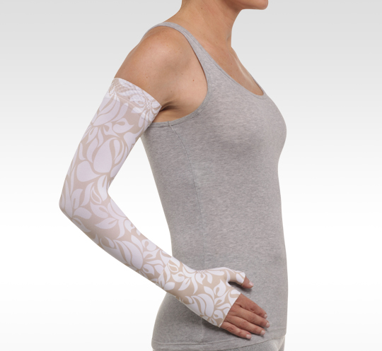 Nylon White Fingerless Arm Sleeves, Size: Free at Rs 45/pair in Sathamba